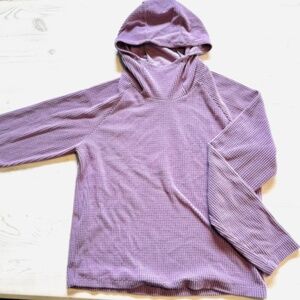 Micro Grid Fleece hoody ultra light